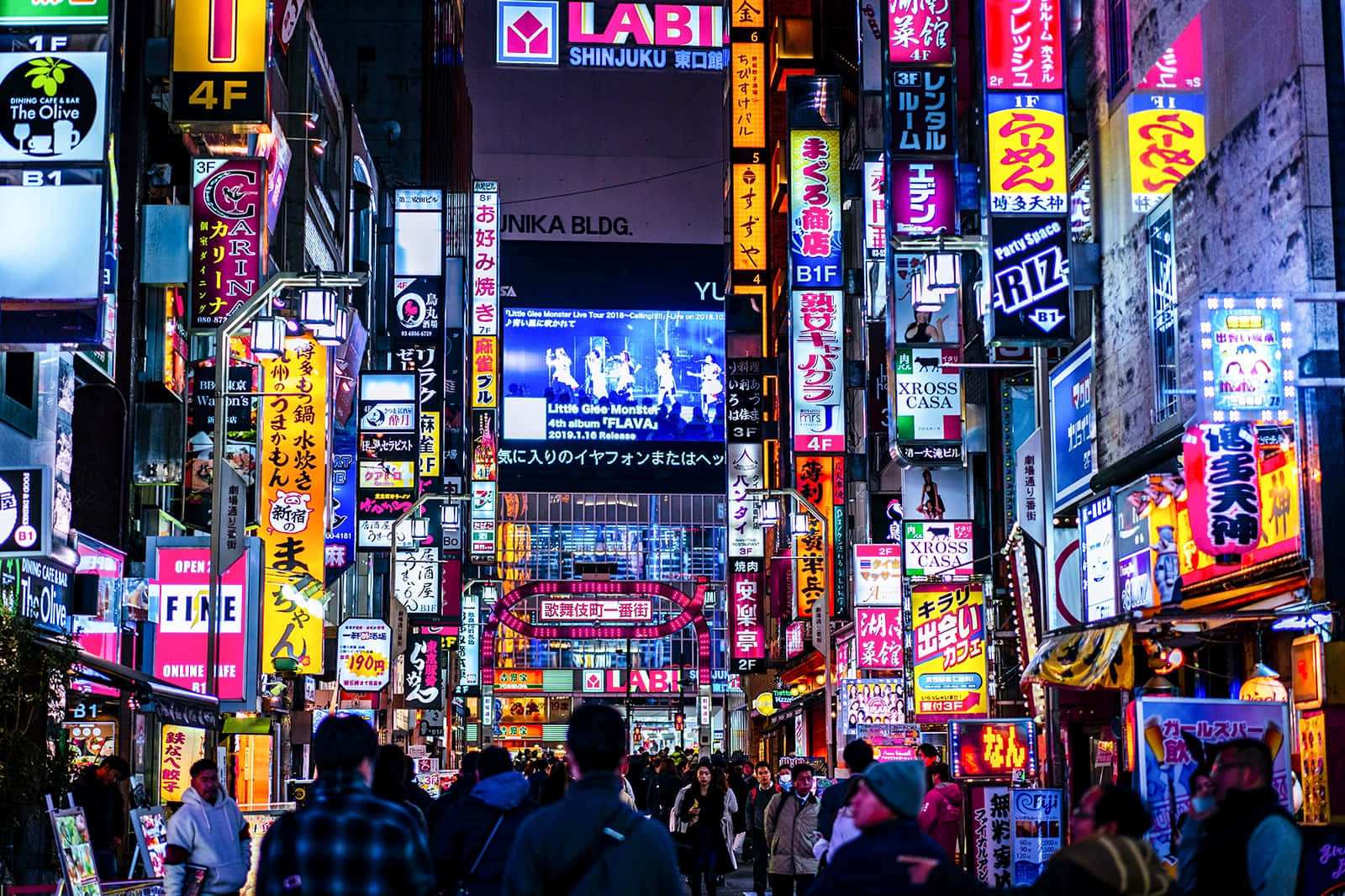 The hustle and bustle of Tokyo, Japan