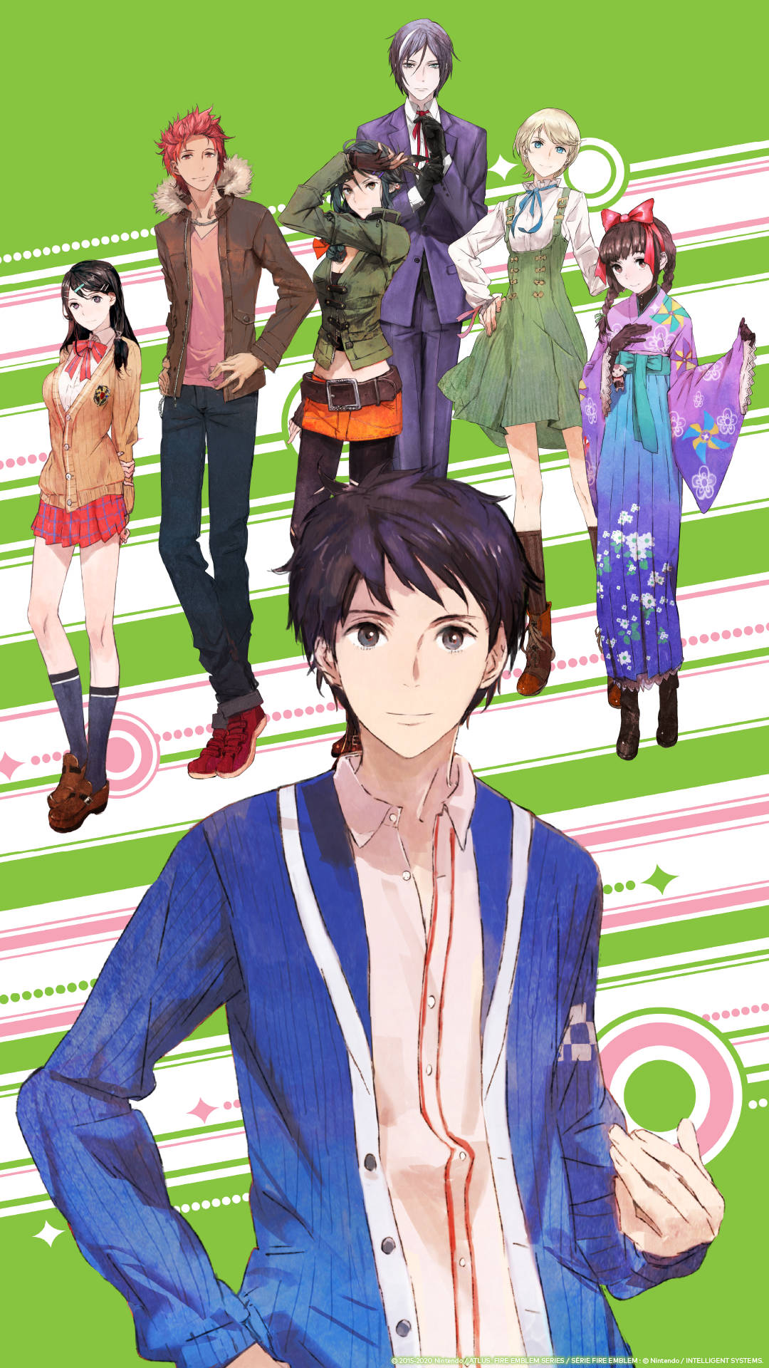 Tokyo Mirage Sessions Seven Characters Wallpaper