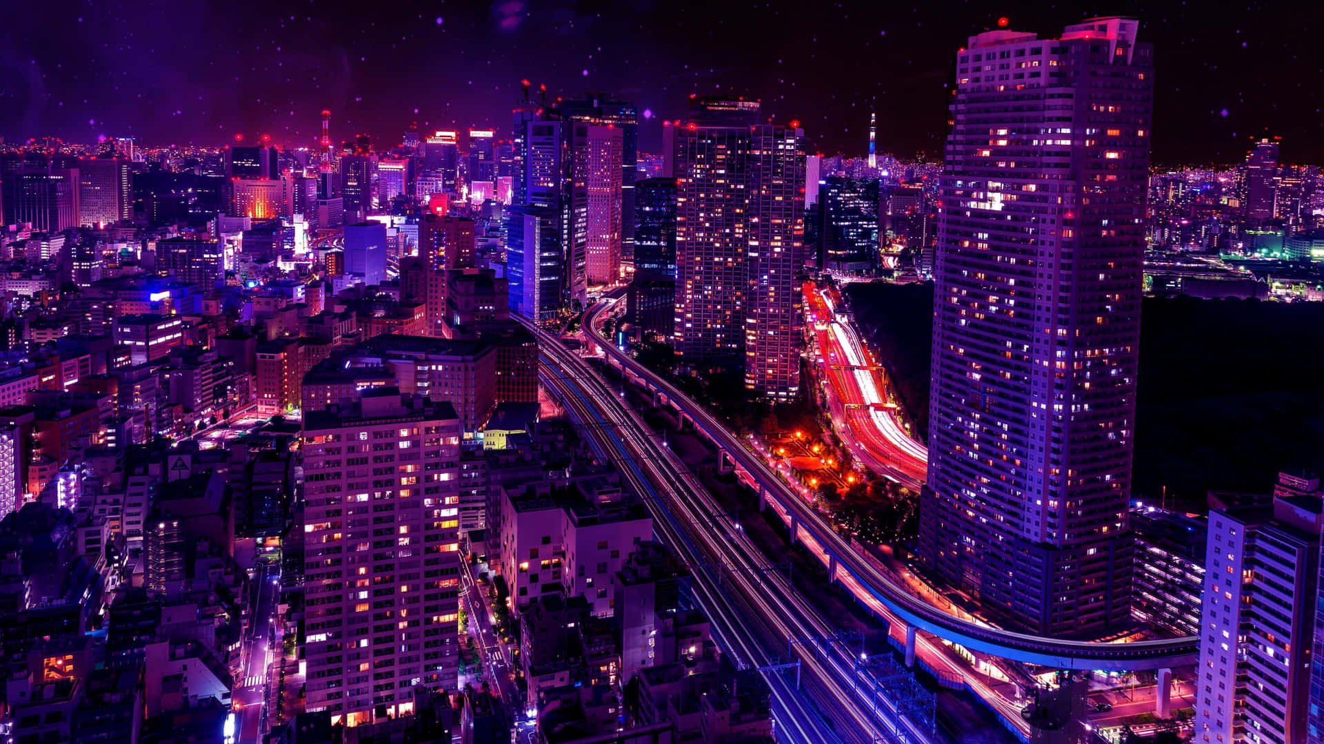 Enjoy The Bright Lights and Buzz of Tokyo Night