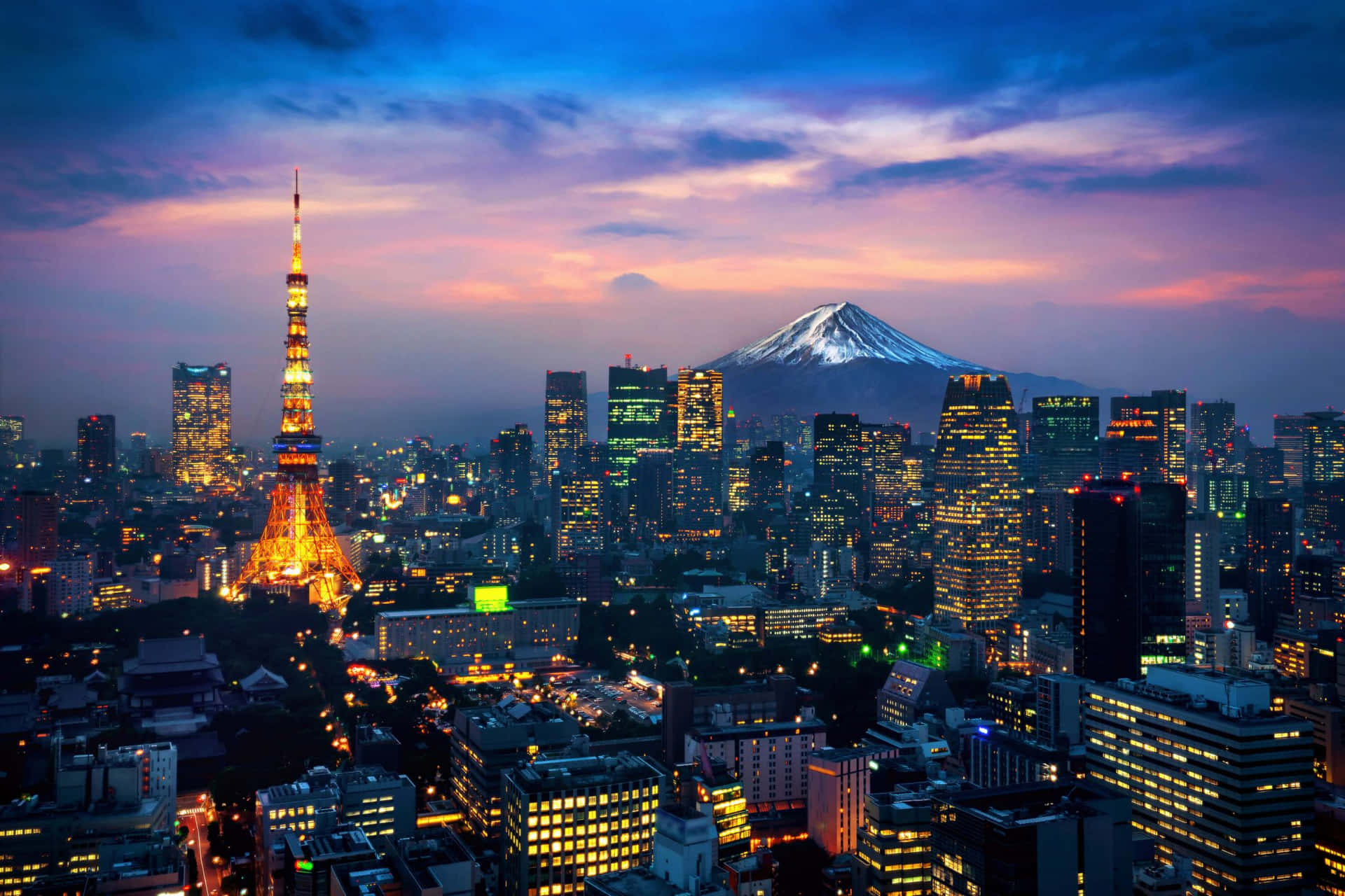 Velkommentil Tokyo, Den Summende By Af Lys.