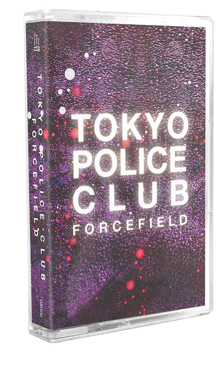Tokyo Police Club Forcefield Cassette Tape PNG