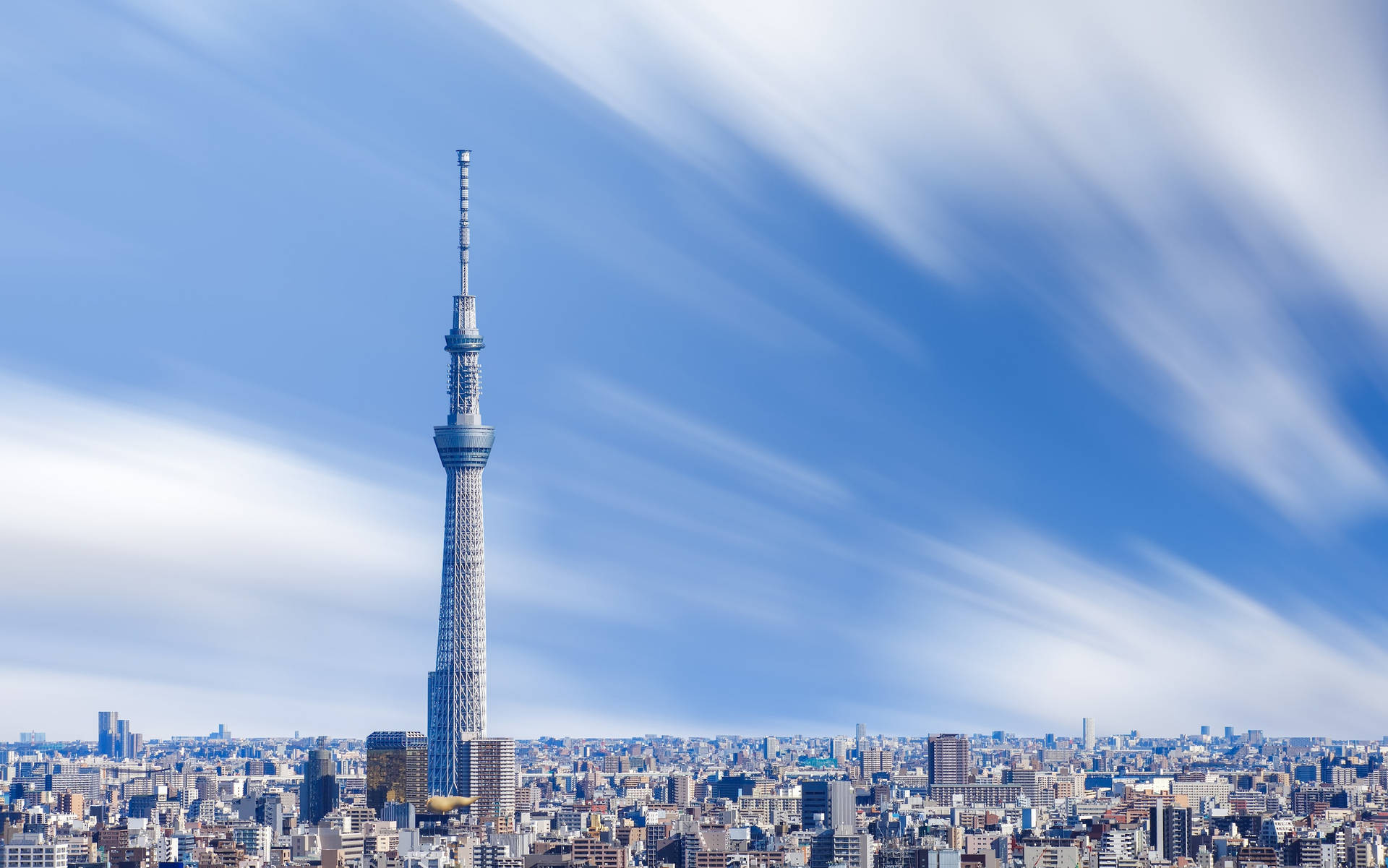 Tokyo Skytree High Rise Radio Tower Wallpaper