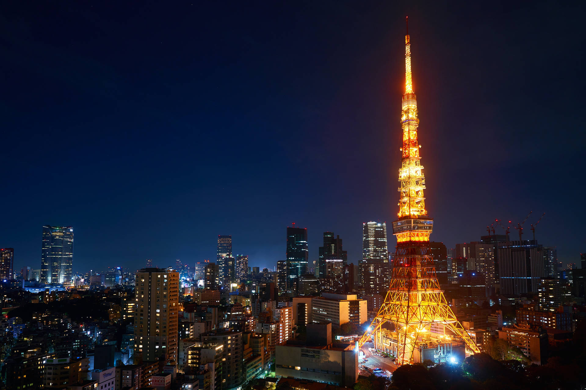 Tokyo Tower Illumination Wallpaper