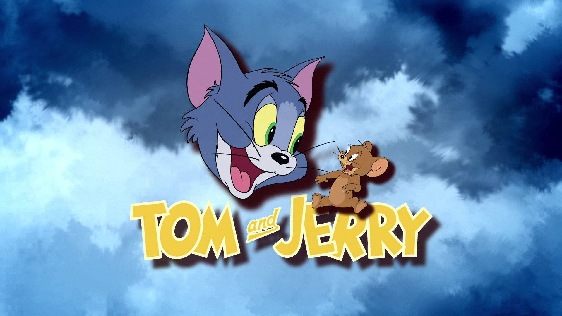 Tom And Jerry 4K Cloud Poster Wallpaper