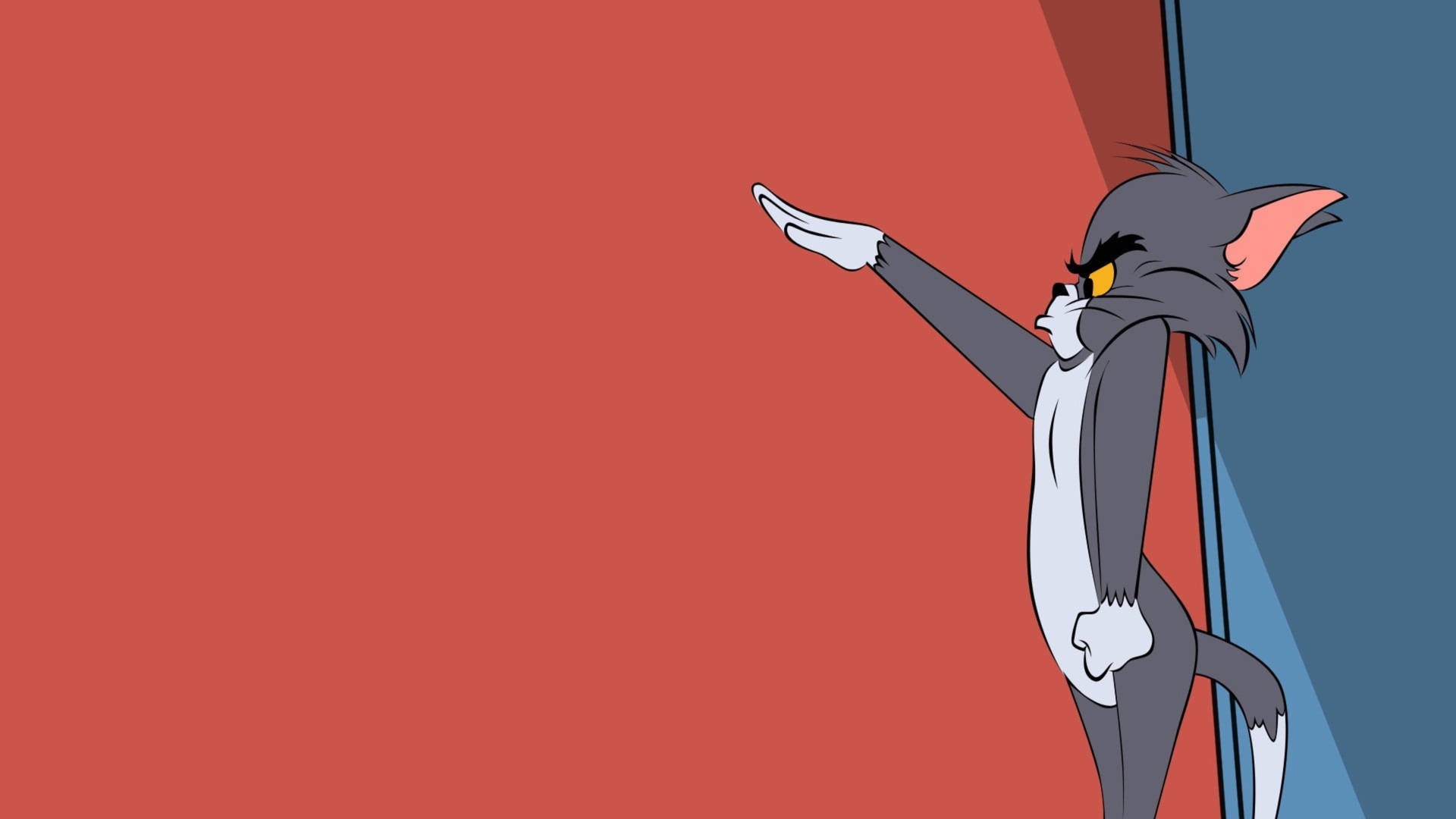 Animated Adventure Duo - Tom and Jerry Wallpaper