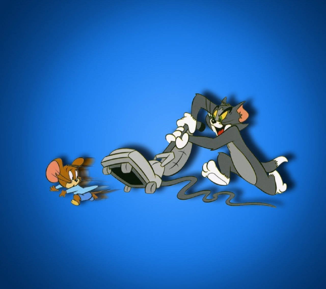 Tom And Jerry Cartoon Vacuum Chase