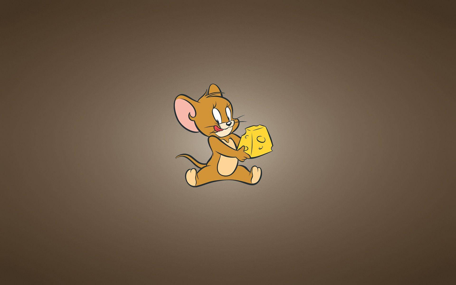 Tom And Jerry Cute Cheese Wallpaper