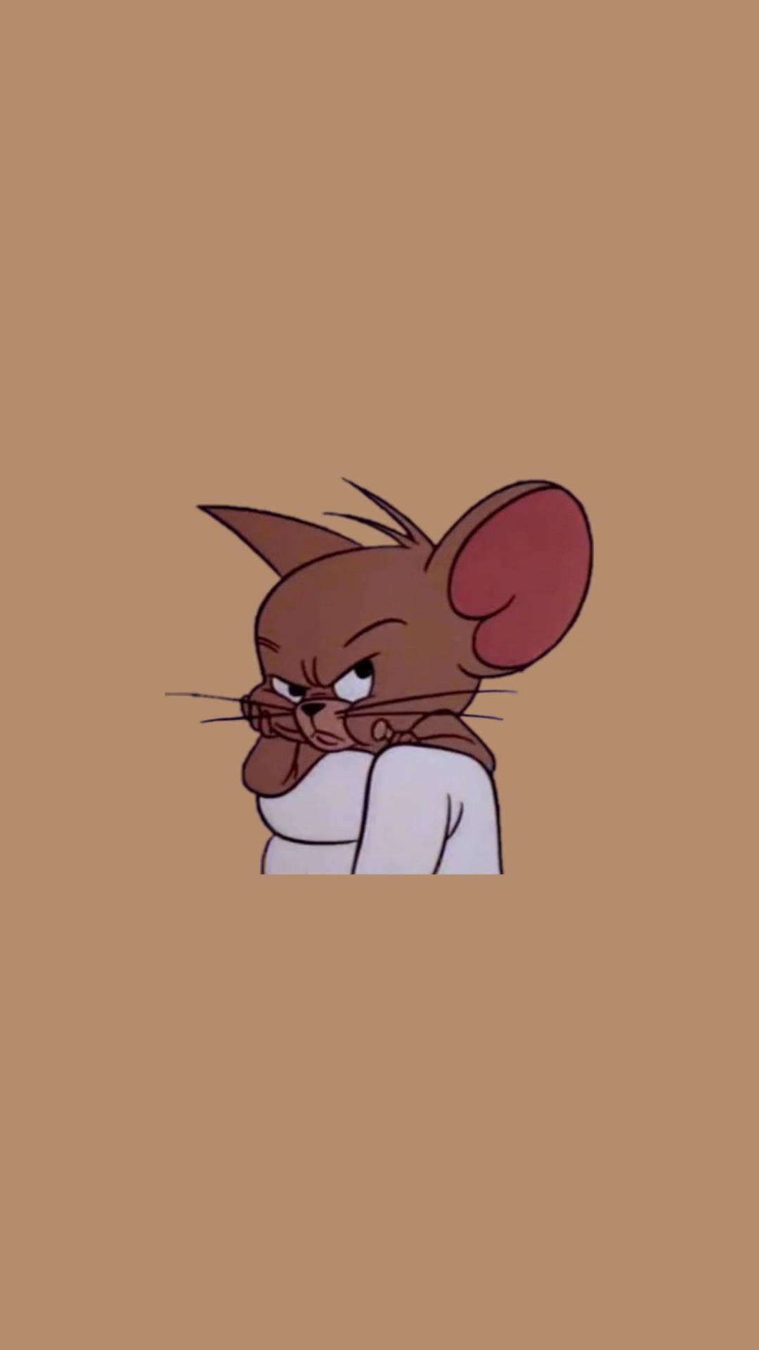 Tom And Jerry Cute Pouting Wallpaper