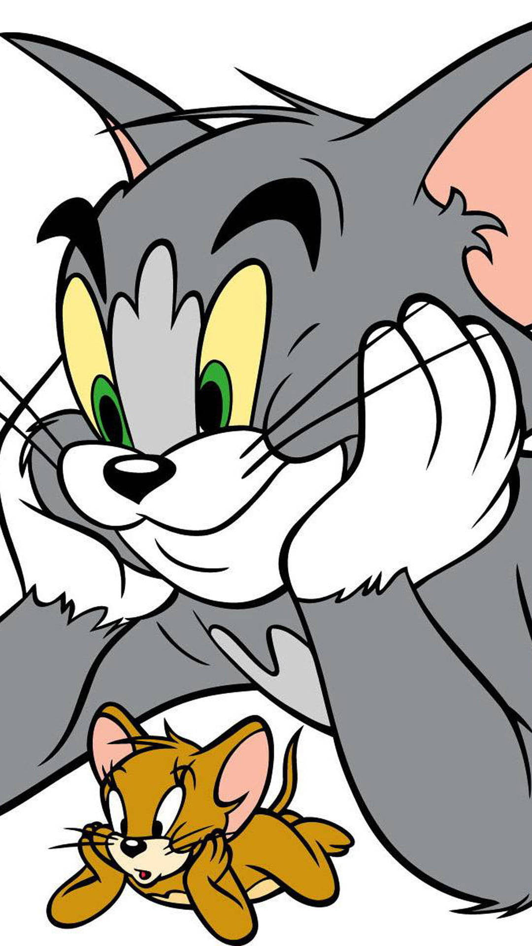 Tom Og Jerry Søde Ser Wallpaper