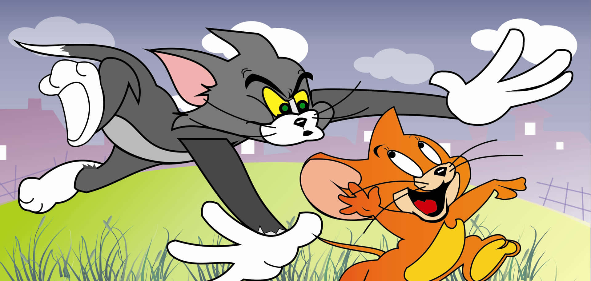 Download Tom And Jerry Funny Wallpaper 