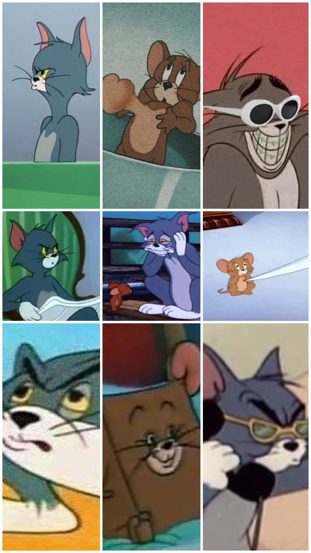 Tom og Jerry nydes god, gammelmodig sjov Wallpaper