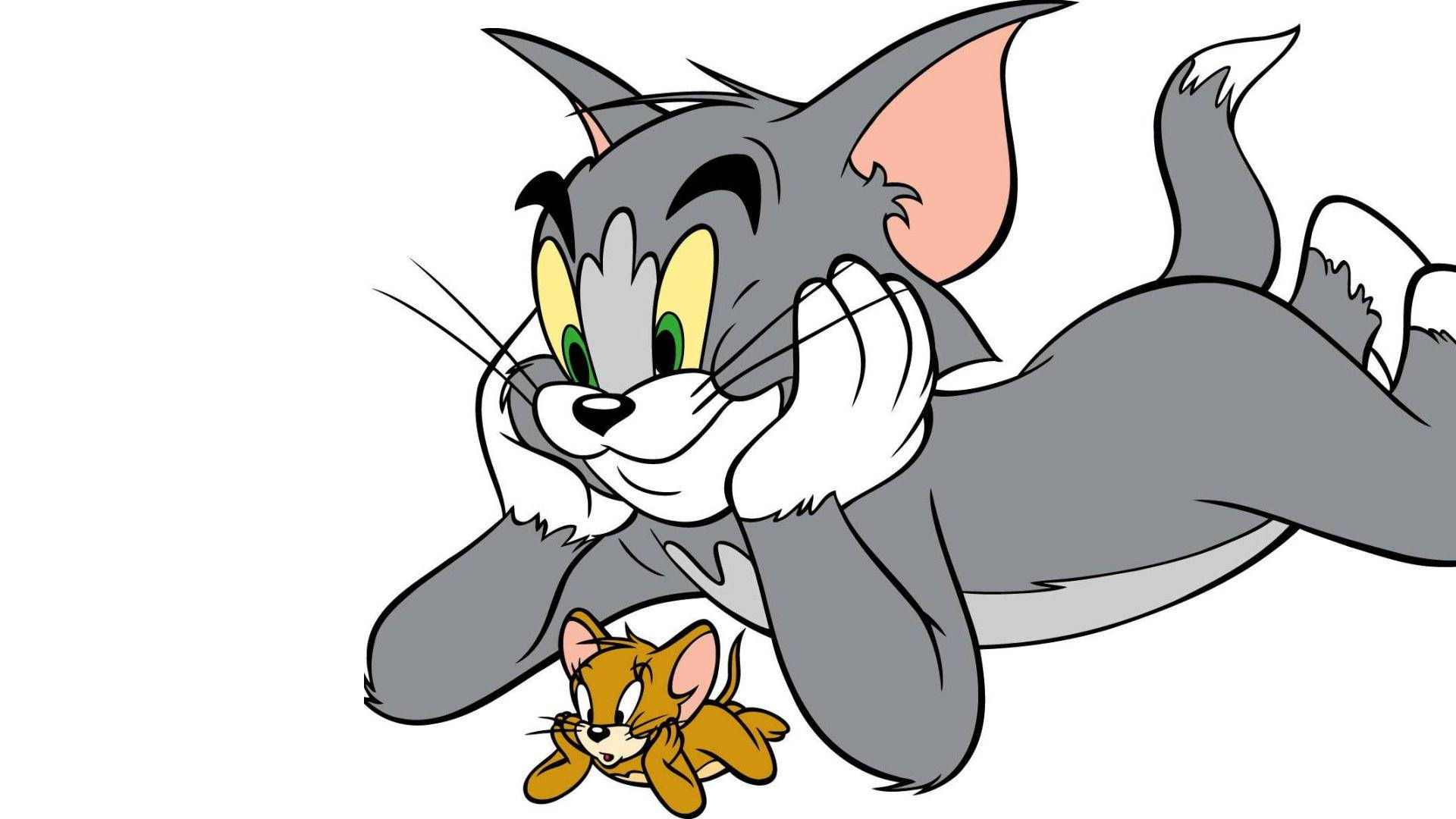 Tom And Jerry iPhone On Floor Wallpaper