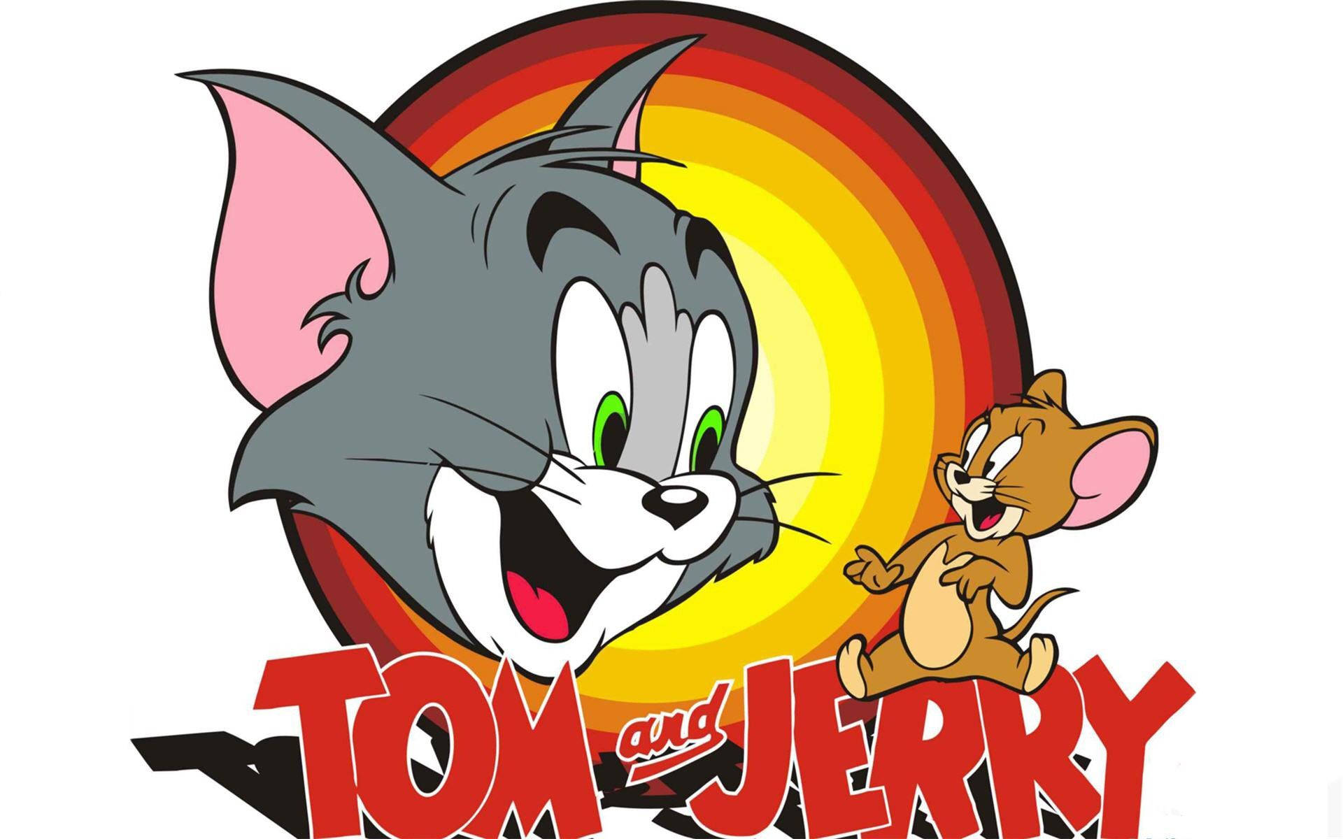 Tom Og Jerry Iphone Titel Hd Wallpaper