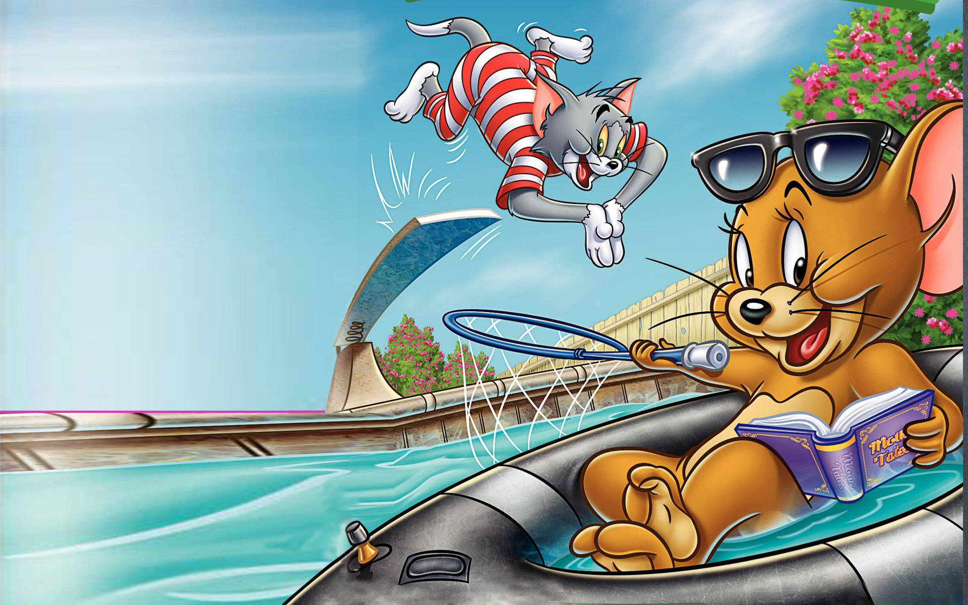 Tom And Jerry Mouse Adventures Wallpaper