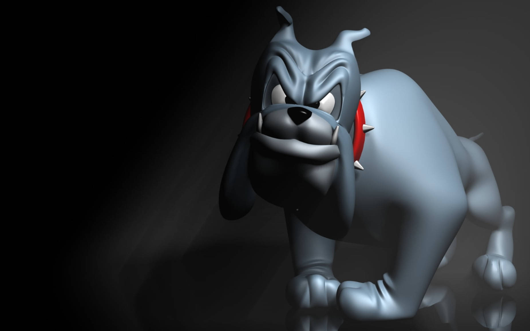Tom And Jerry Spike Bulldog 3d Animation Background