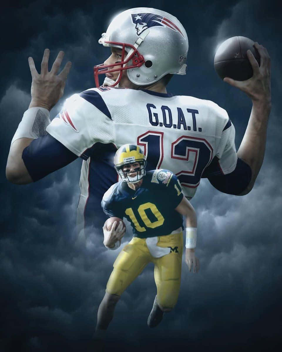 Tom Brady, The GOAT Wallpaper