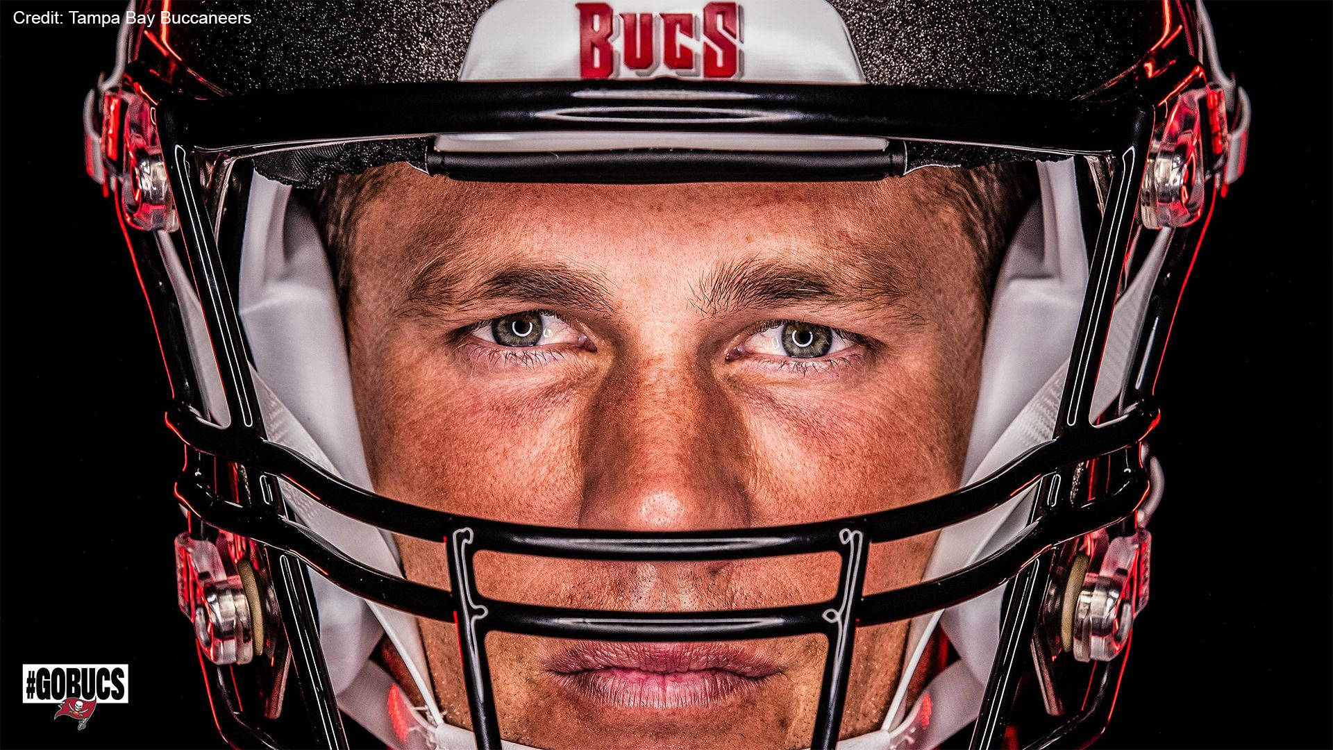 Tom Brady Highly Detailed Helmet Photograph Wallpaper