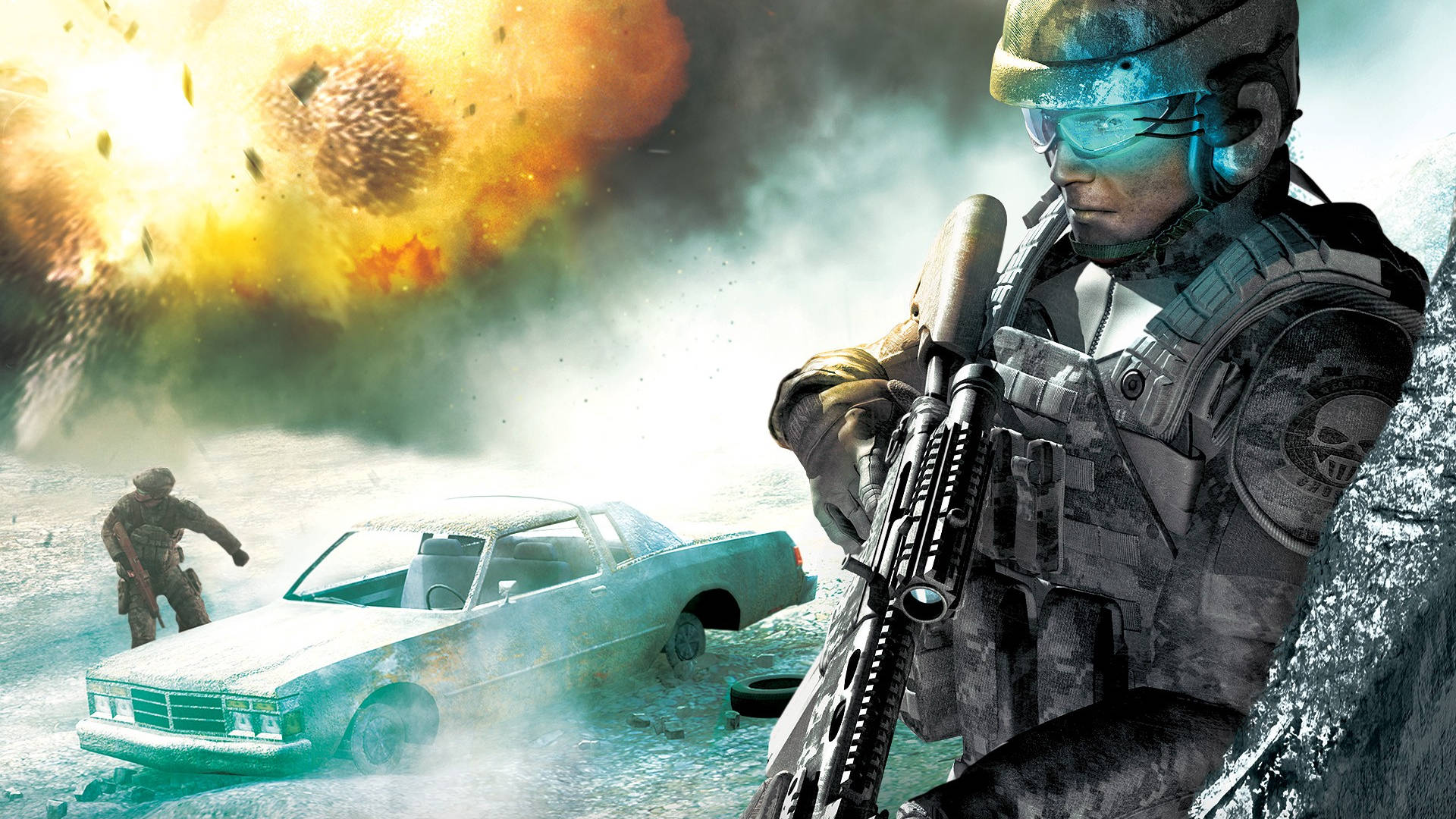 Tom Clancy's Ghost Recon Bedste 3D gaming tapet Wallpaper