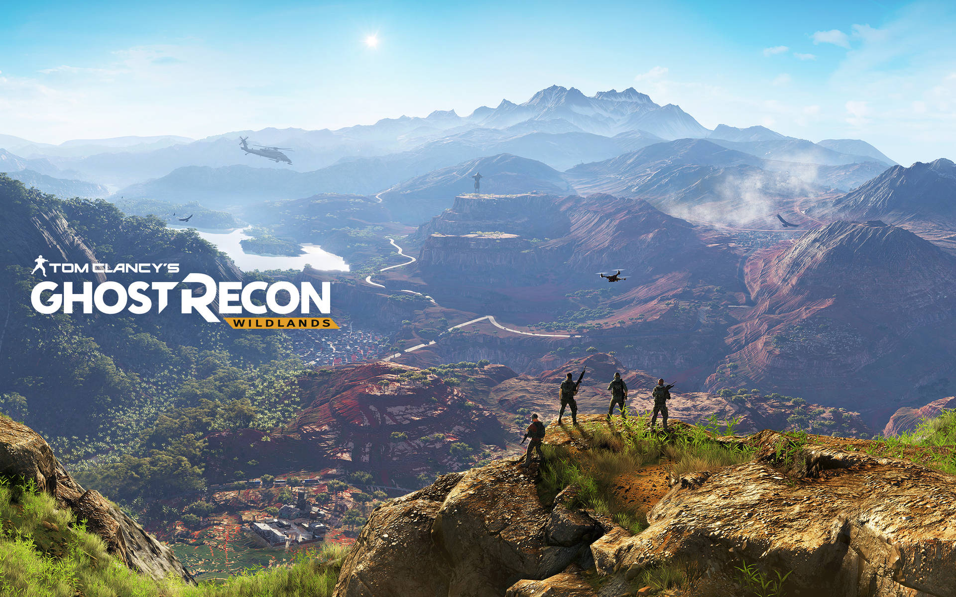 Tom Clancy's Ghost Recon On Mountains Wallpaper