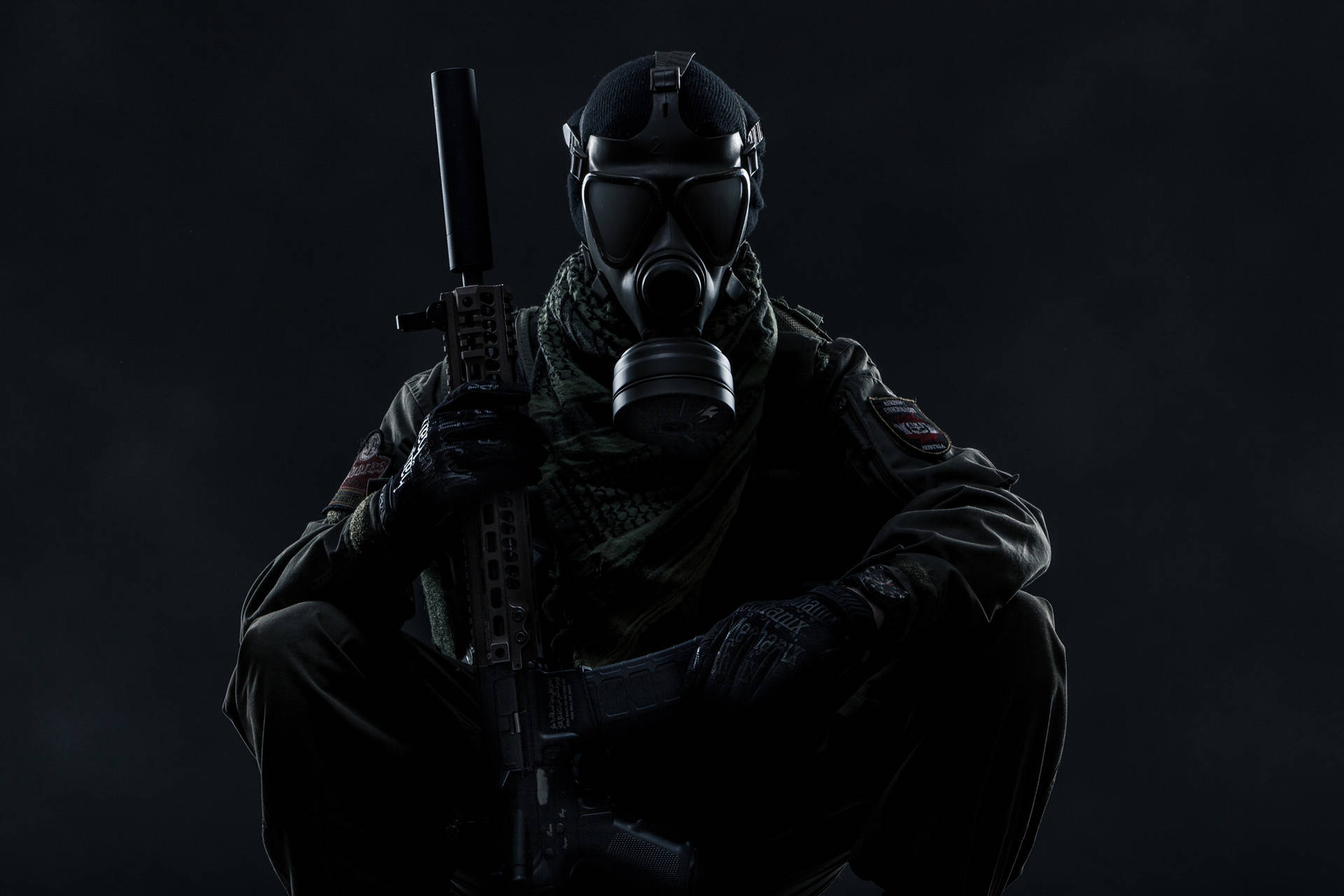 Tom Clancy's Ghost Recon Wildlands Gas Mask Wallpaper