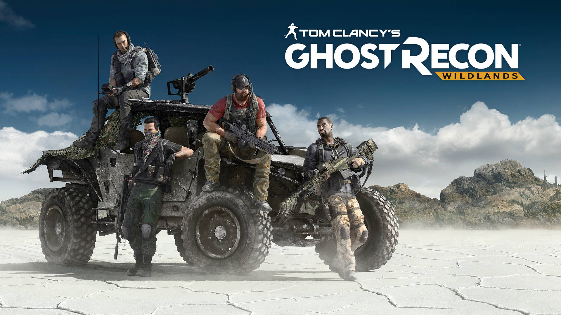 Intense Action in Tom Clancy's Ghost Recon Wildlands - Kingslayer Buggy Edition Wallpaper