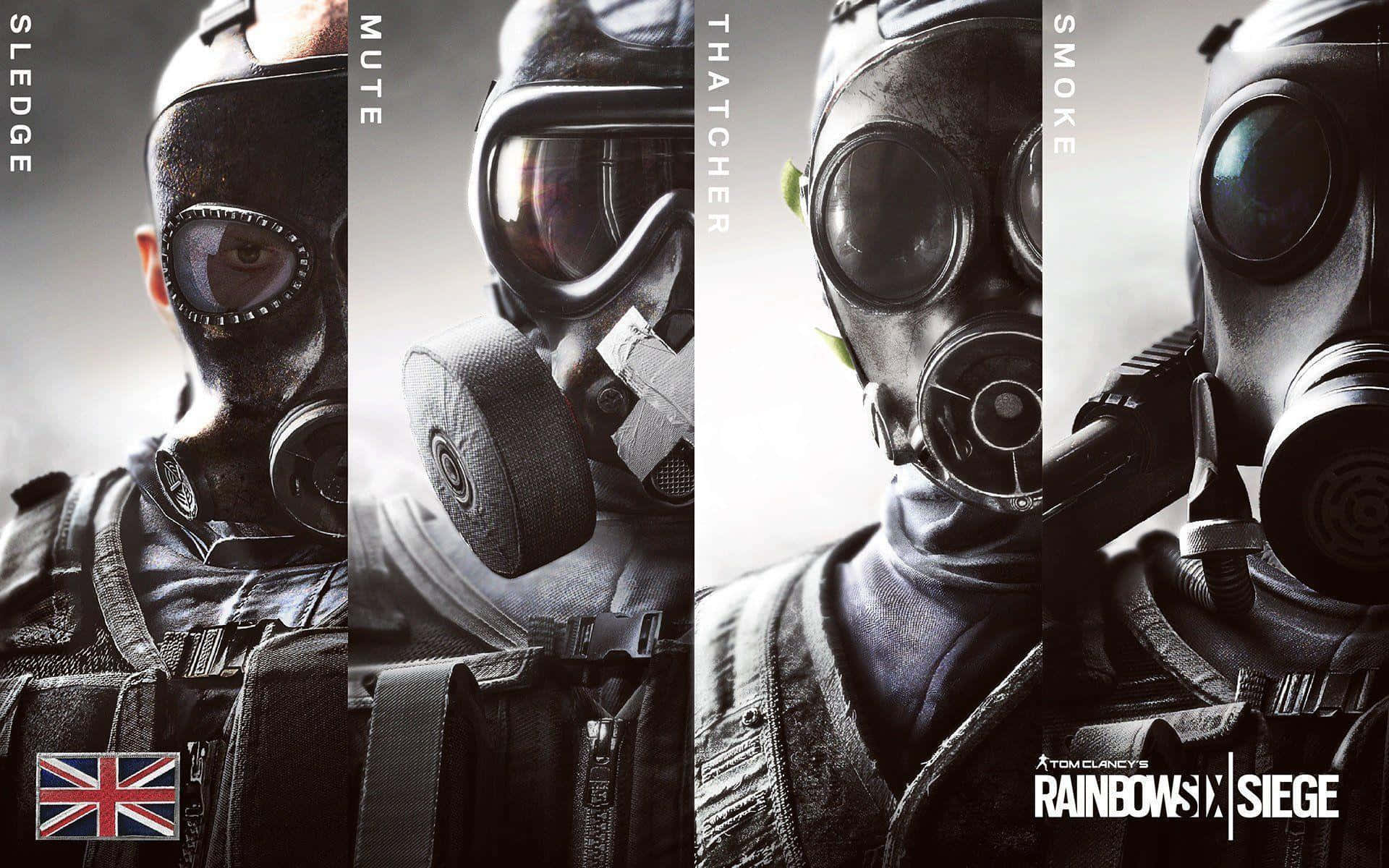 Feel the intensity of the Tom Clancys Rainbow Six Siege game! Wallpaper