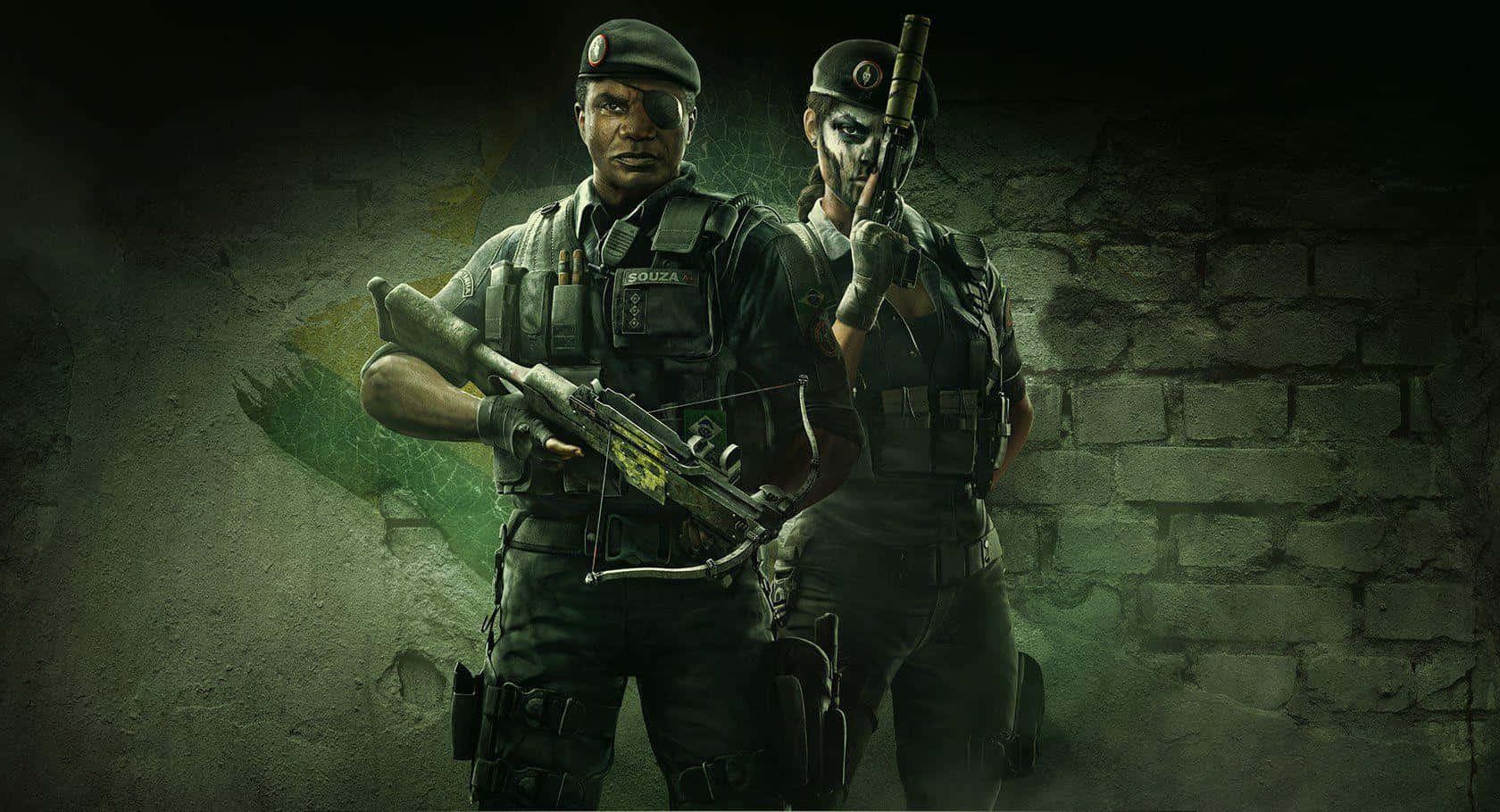 Tactical Thrills in Rainbow Six Siege Wallpaper