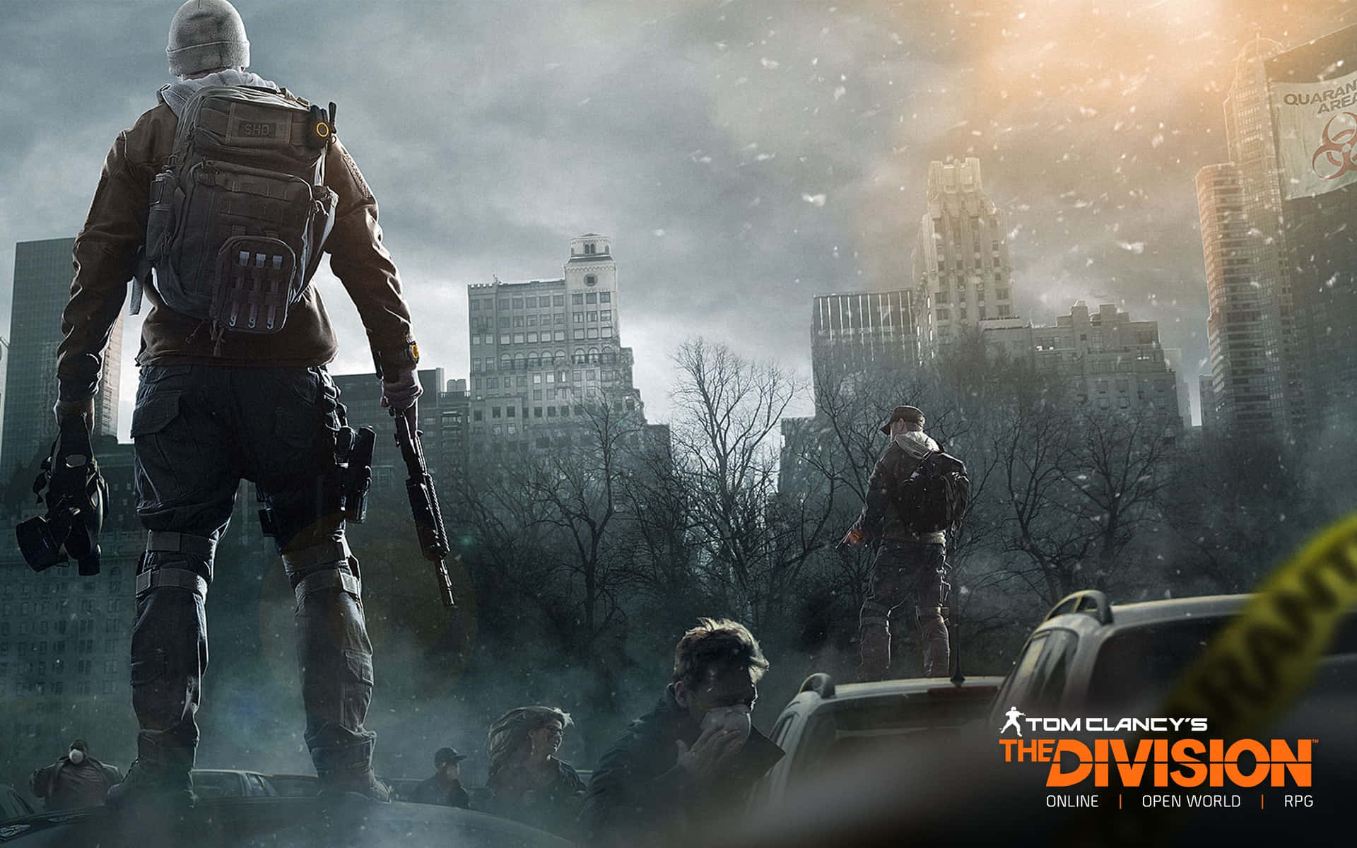 Tom Clancys The Division 4K Role-playing Game Wallpaper