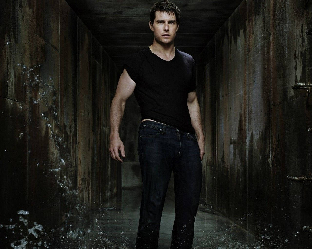 Tom Cruise In Black