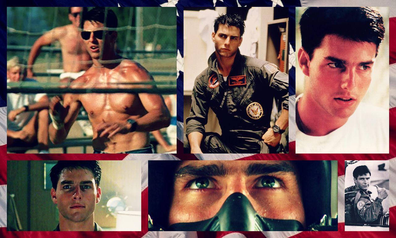 Tom Cruise In Top Gun Maverick Wallpaper