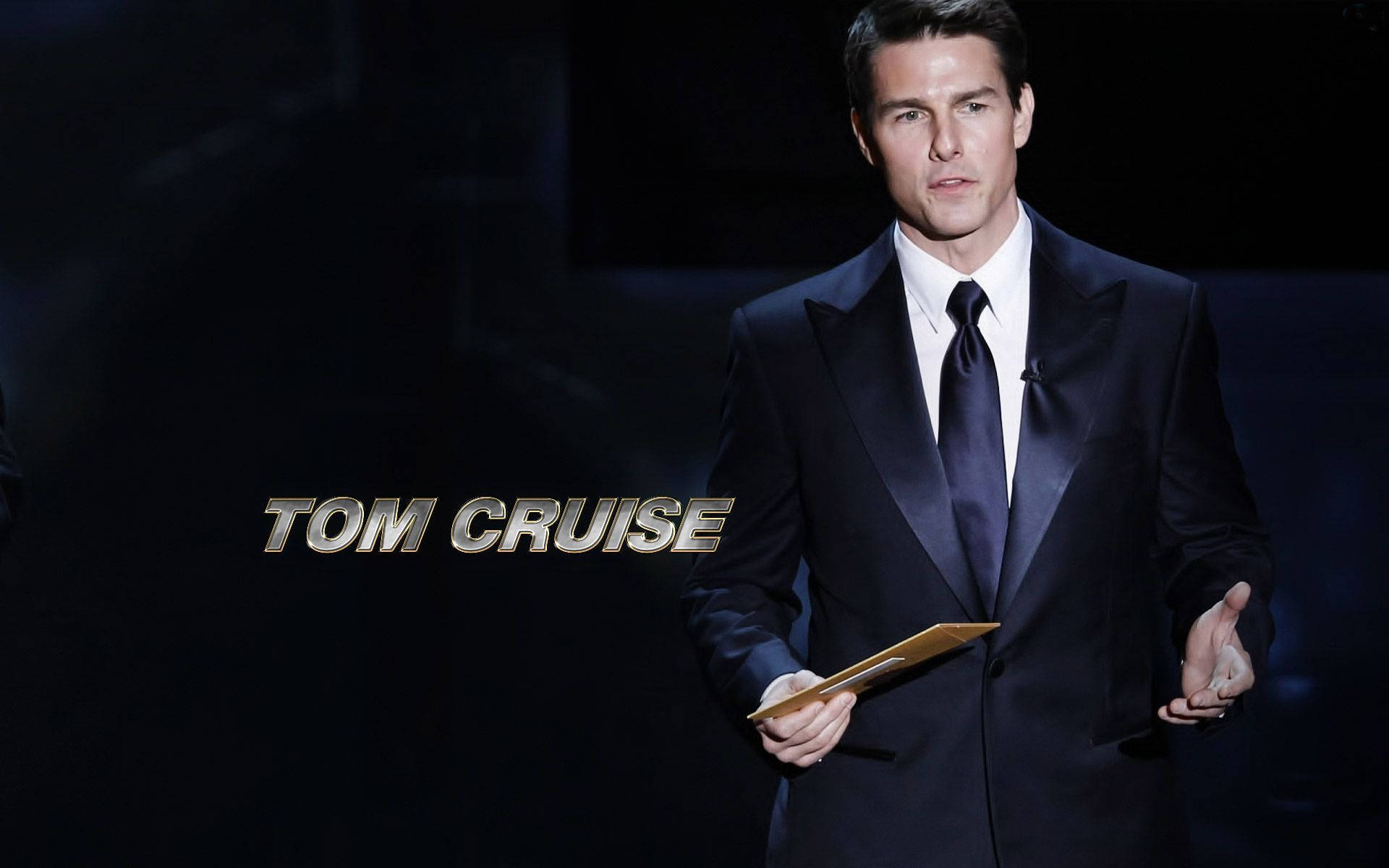 Tom Cruise Wearing Suit