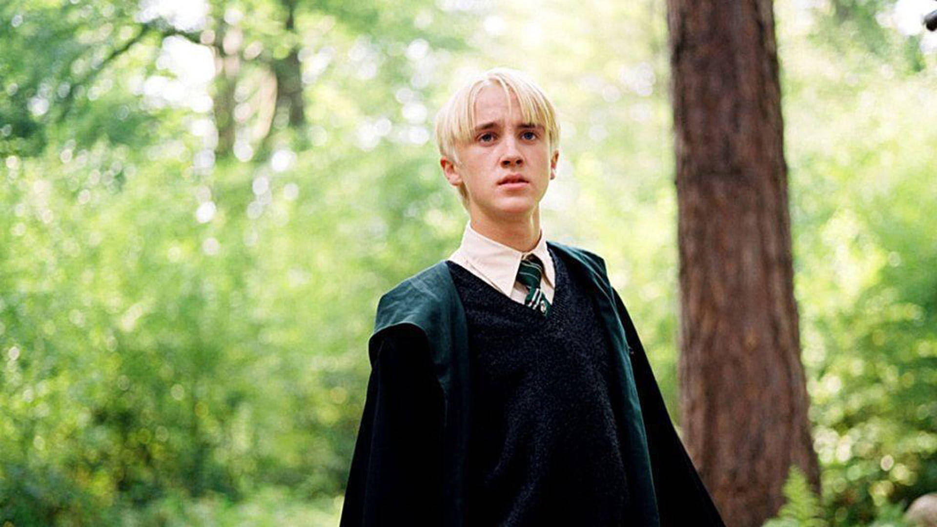 Tom Felton As Draco Malfoy Wallpaper