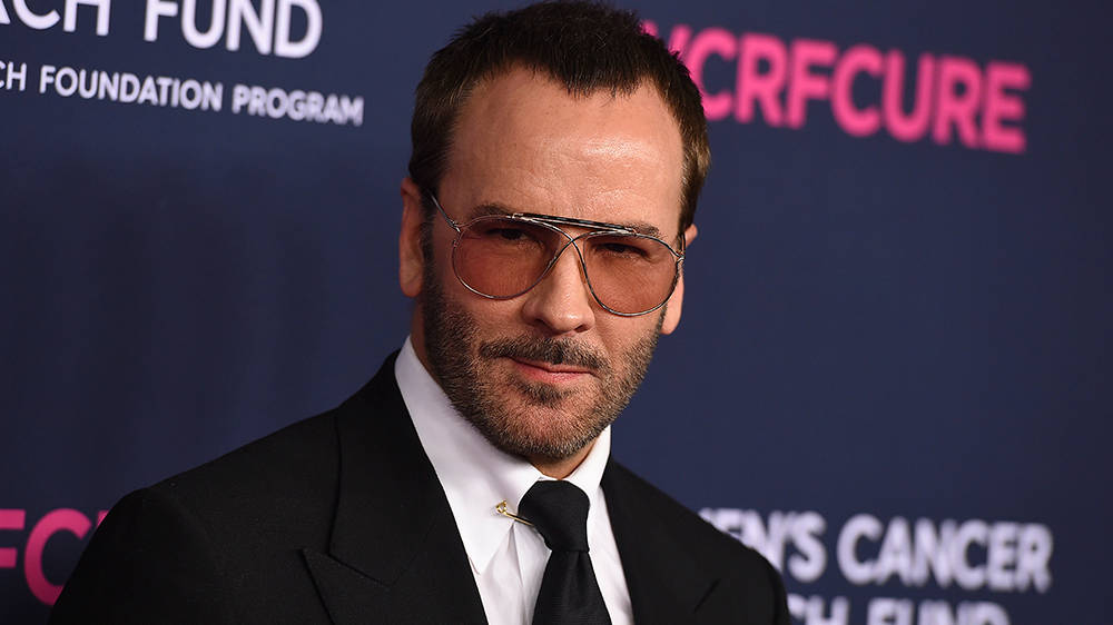 Tom Ford At Cancer Charity Background