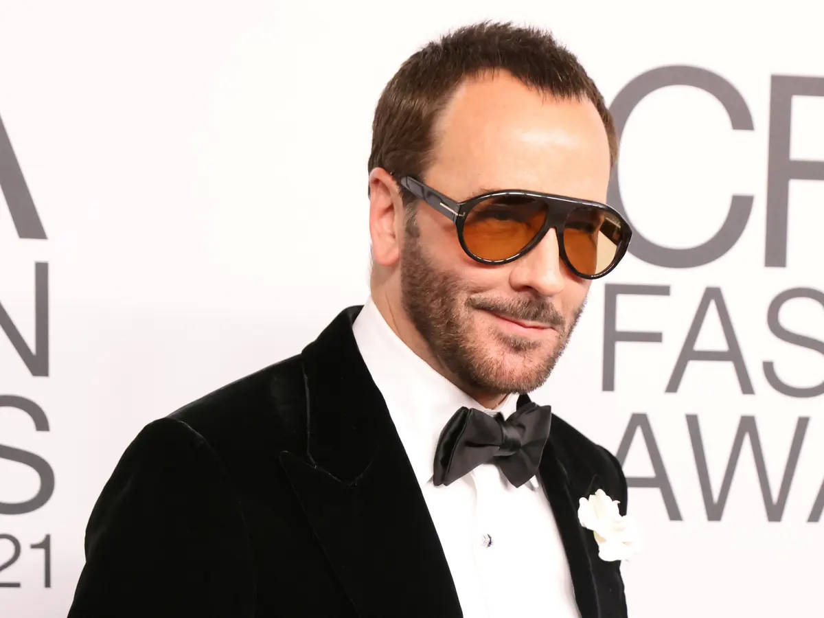 Tom Ford Smiling Picture