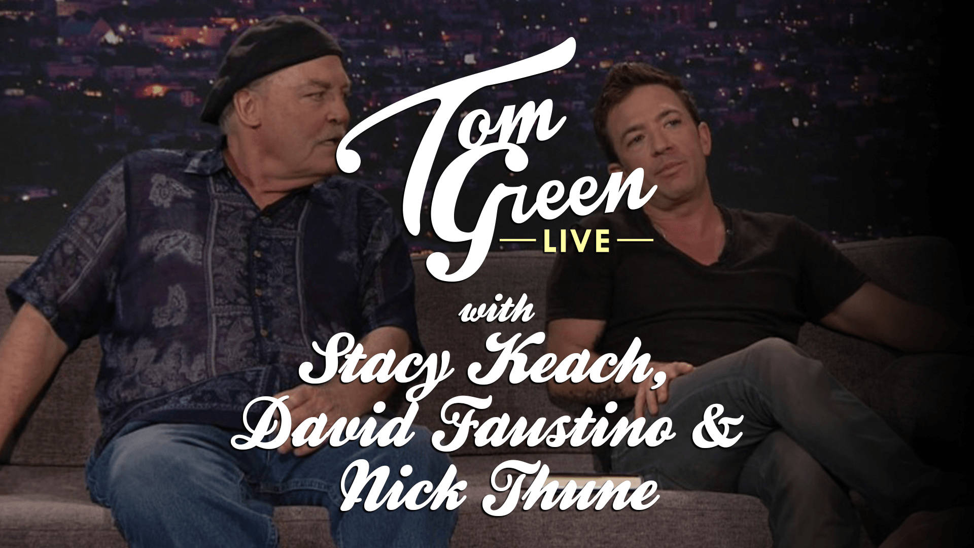 Tom Green Stacy Keach Live Picture