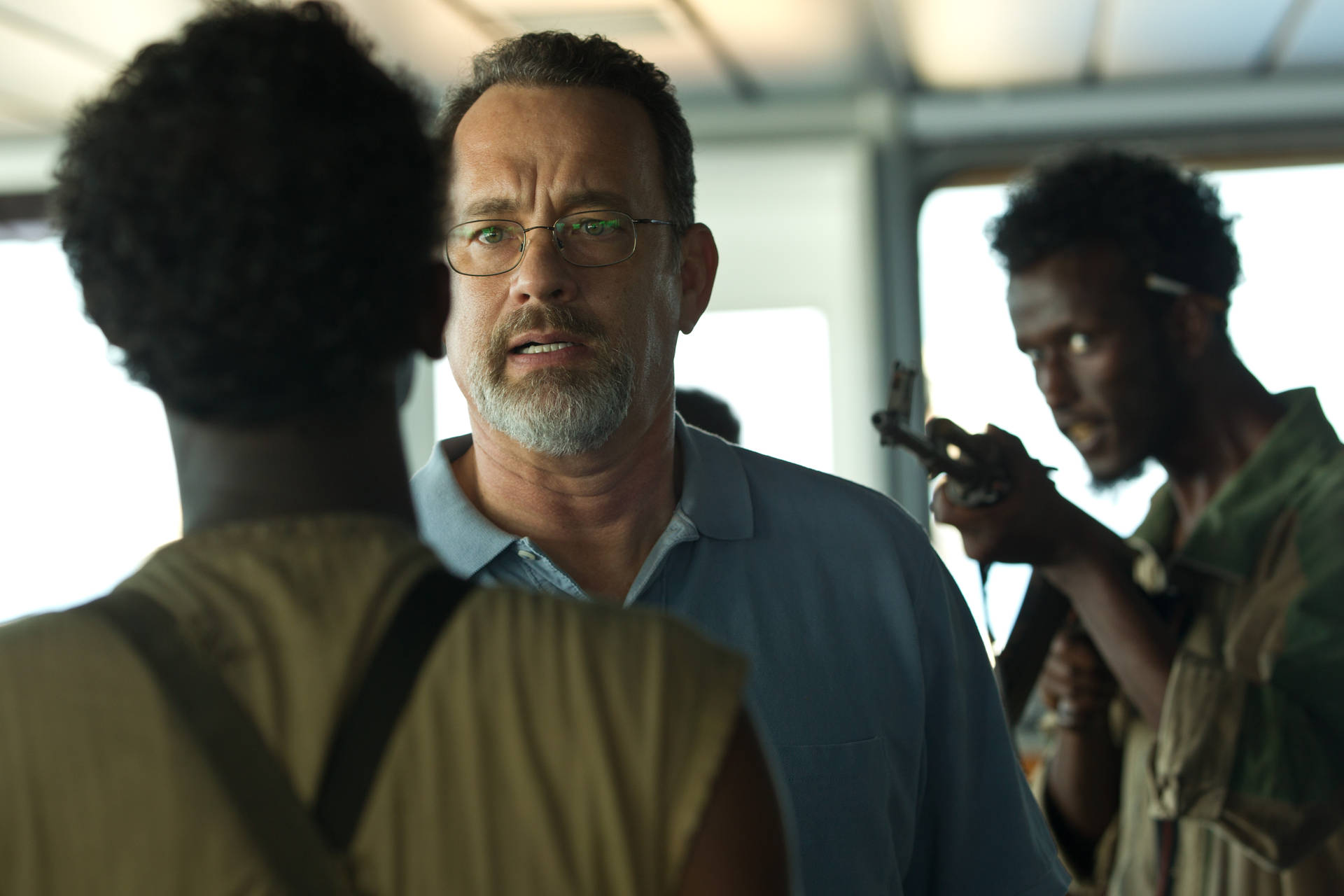 Tom Hanks Confronts Somali Pirates