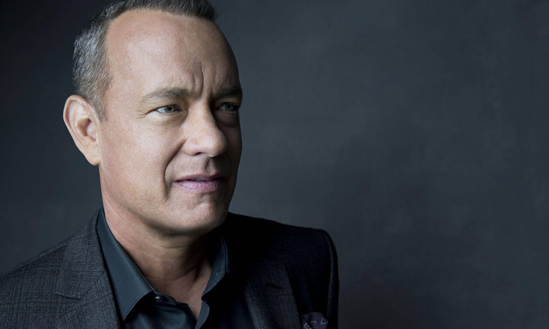 Tom Hanks Graphite Grey Suit