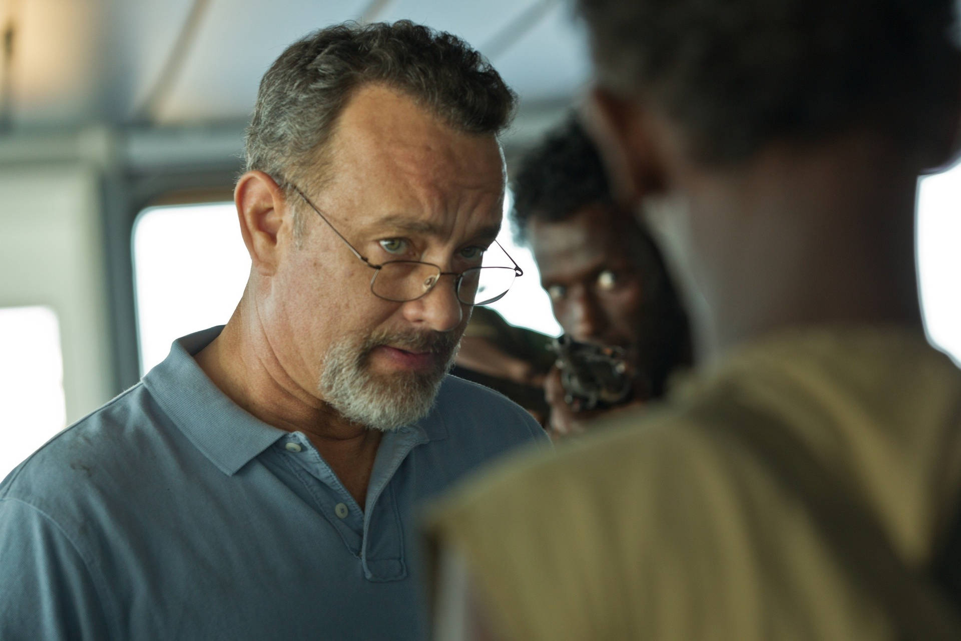 Tom Hanks Gun Pointed By Pirate