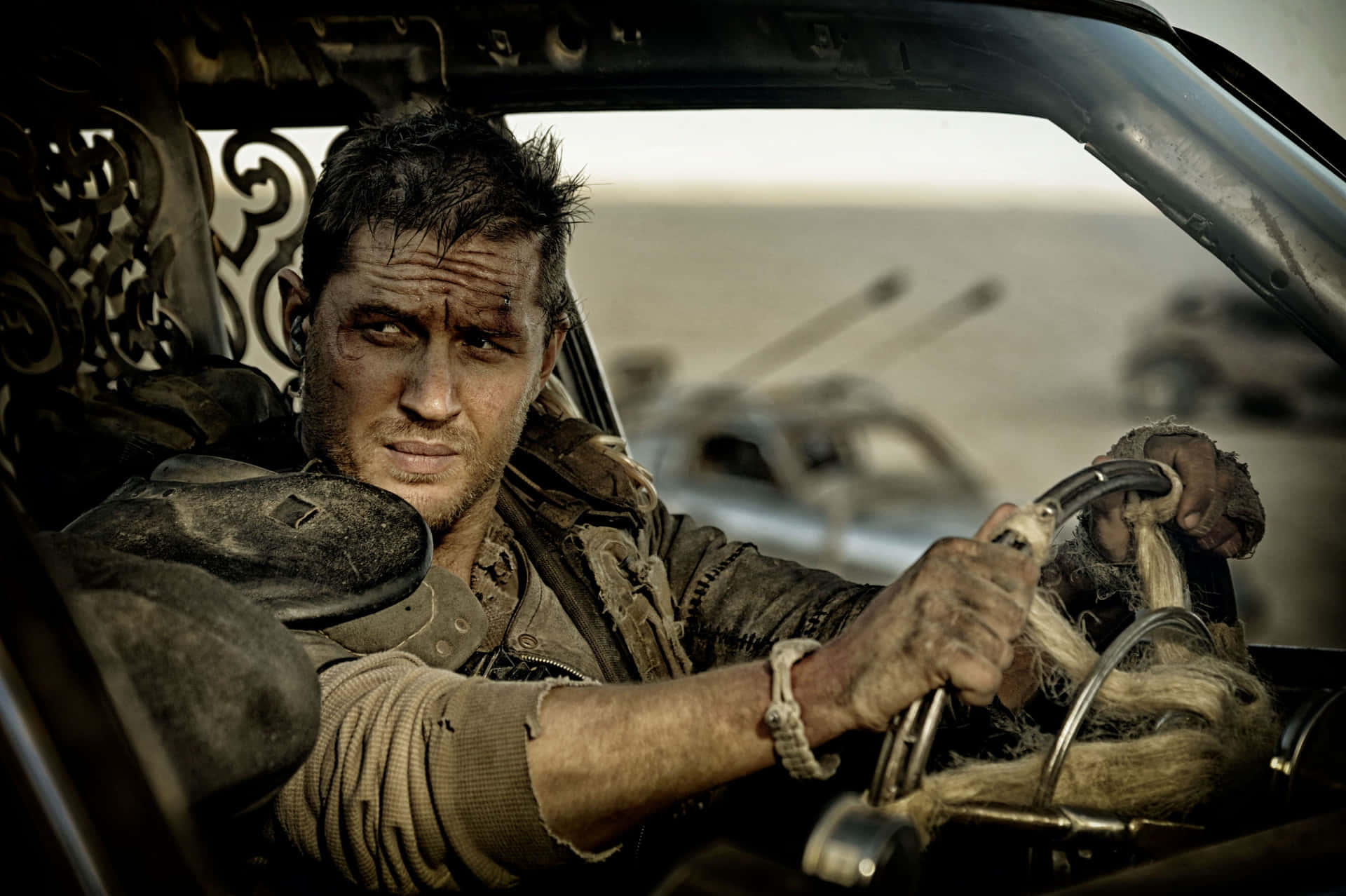 Tom Hardy Driving Mad Max Wallpaper