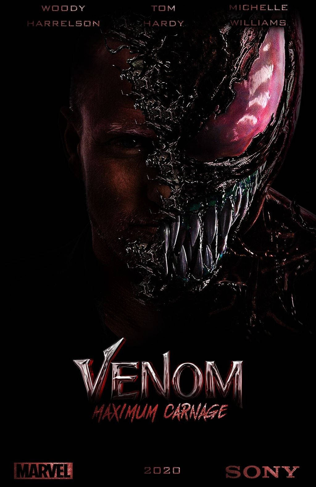 Tom Hardy Venom Maximum Carnage Background