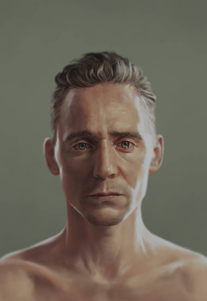 Tom Hiddleston Maleri Wallpaper