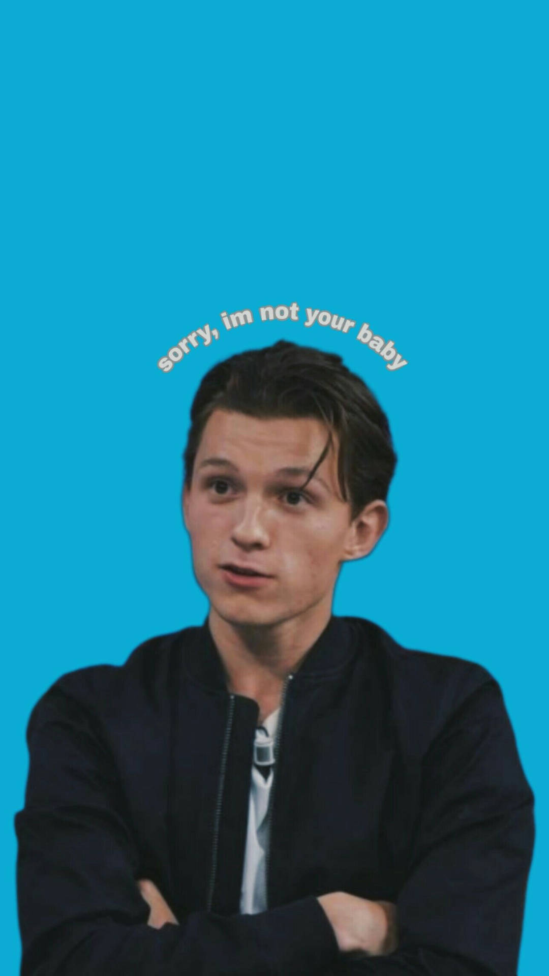 Tom Holland Funny Text