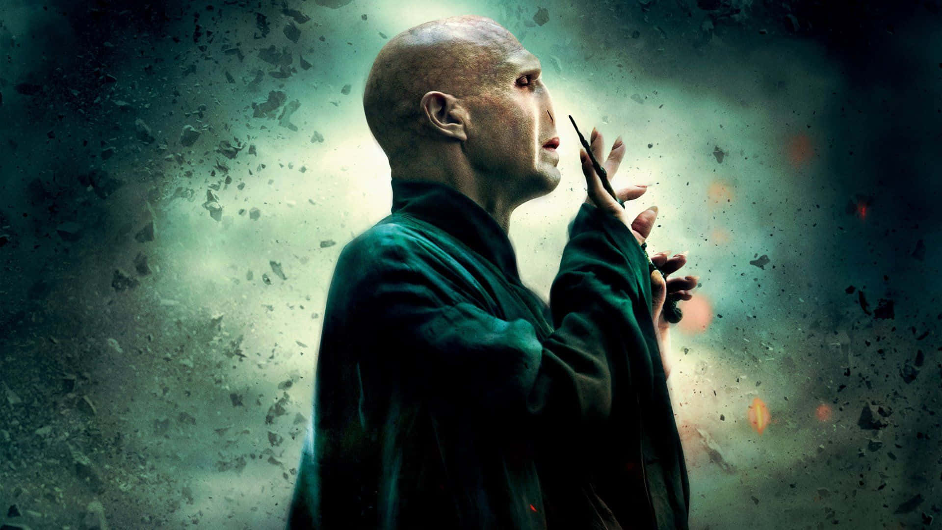 Latransformación De Tom Riddle En Lord Voldemort Fondo de pantalla