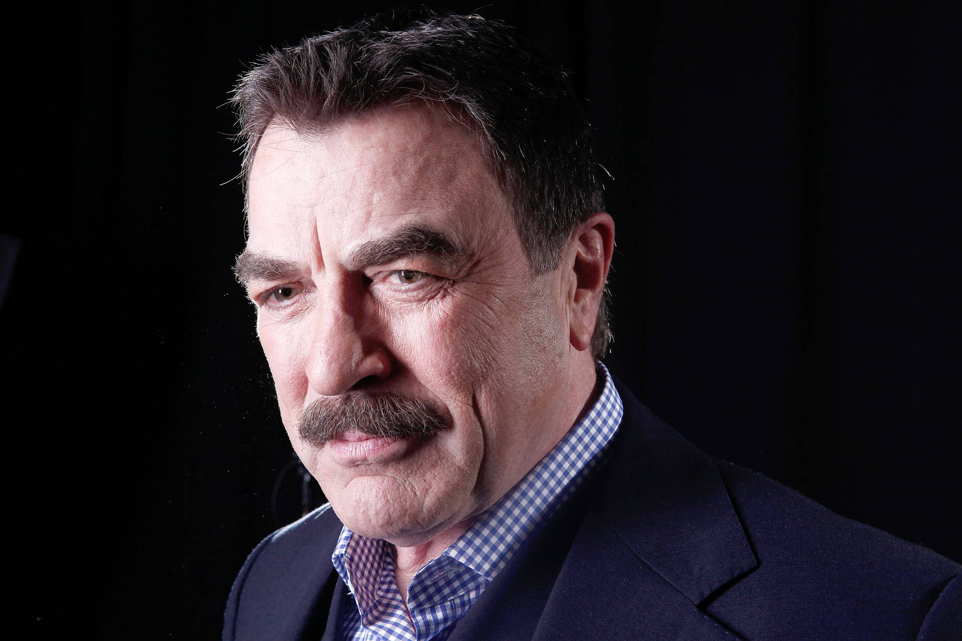 Tom Selleck Formal Corporate Profile Photography Wallpaper