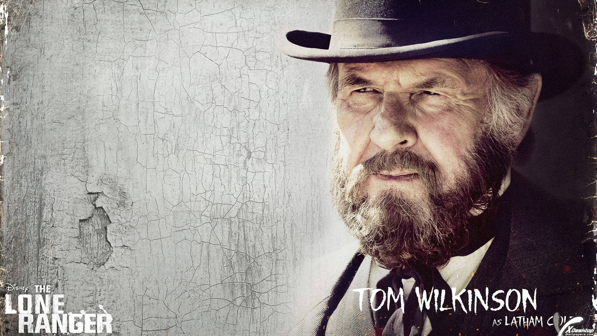 Tom Wilkinson As Latham Cole In The Lone Ranger Movie Wallpaper