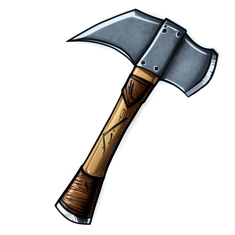 Tomahawk Axe Sketch Png 05252024 PNG