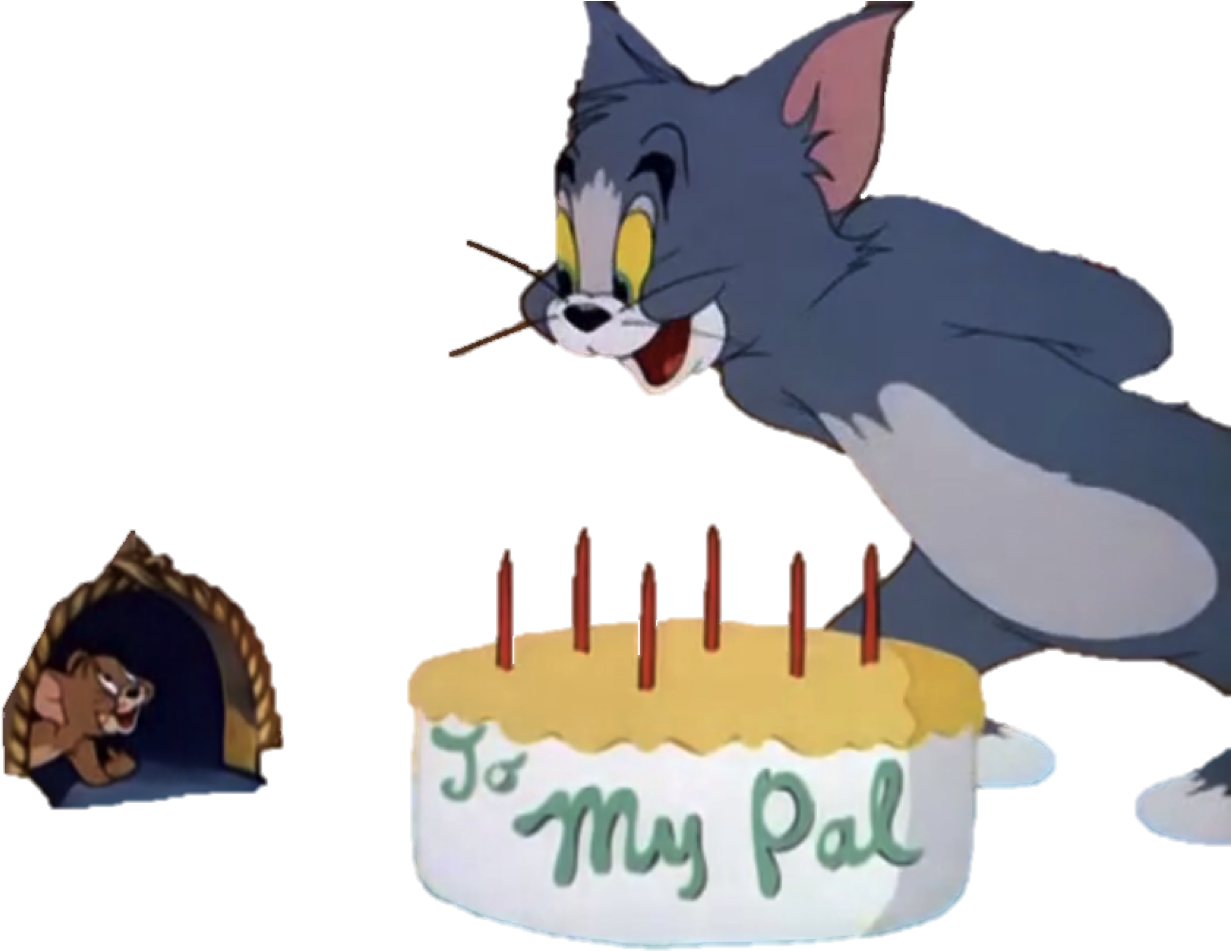 Tomand Jerry Celebration Cake PNG