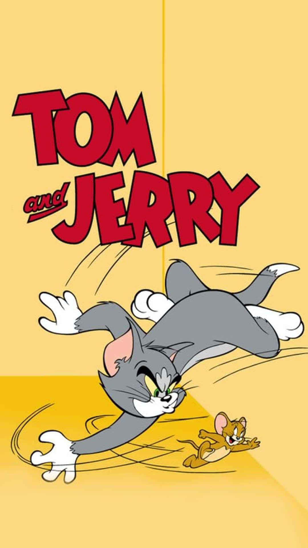 Tomand Jerry Chase Poster Wallpaper