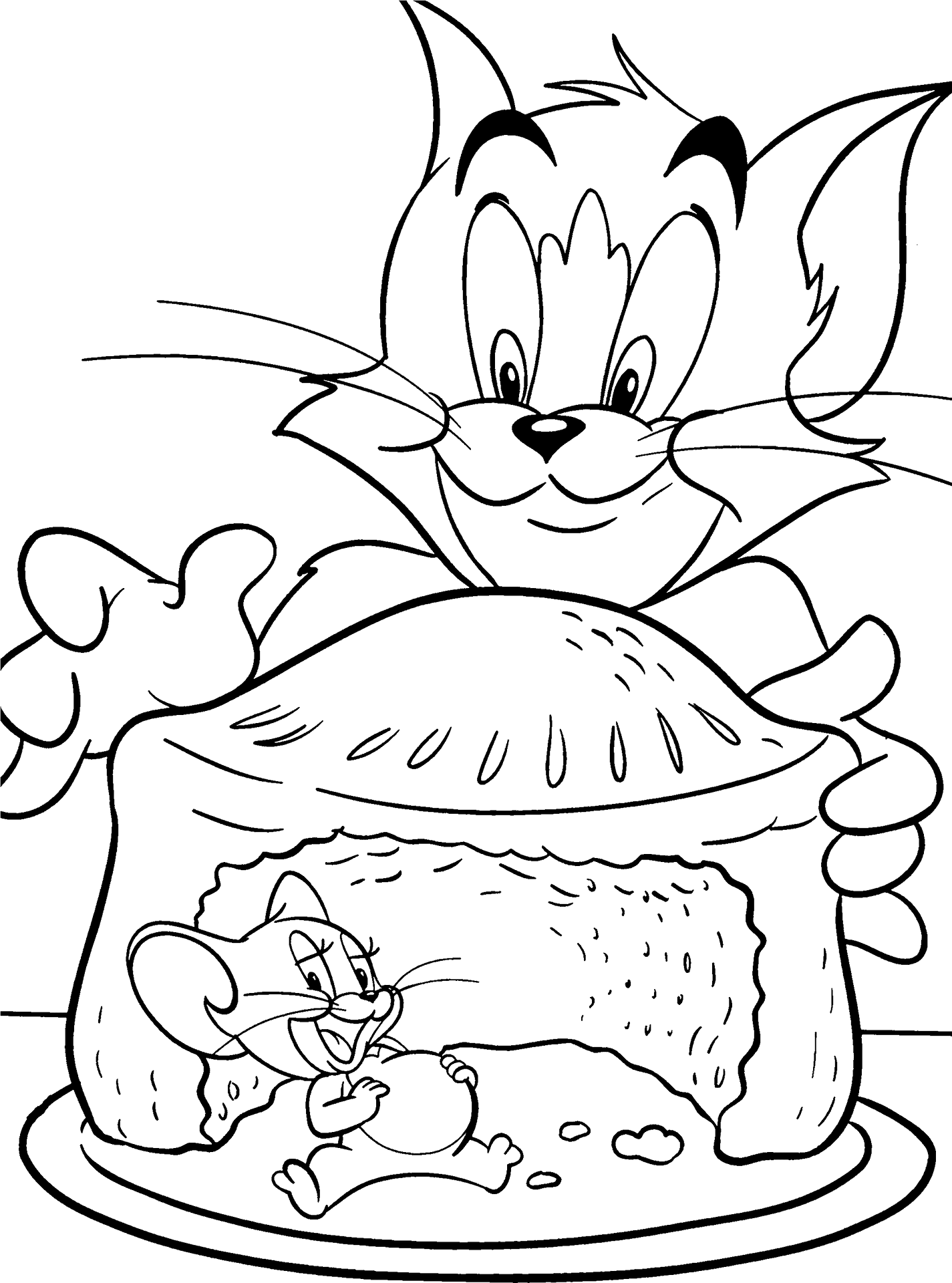 Tomand Jerry Pie Mischief PNG