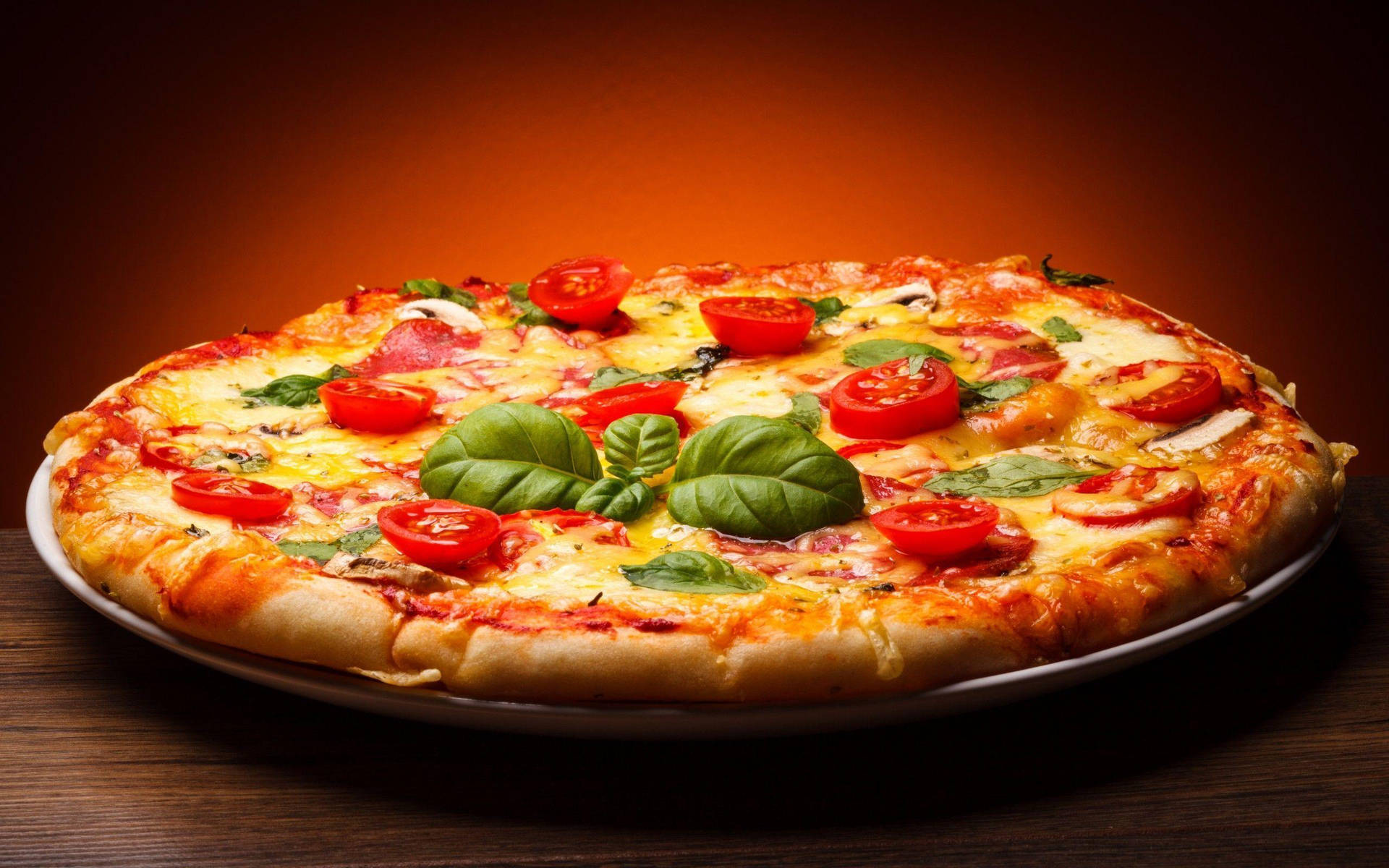 Tomato Pizza From Pizza Hut Wallpaper
